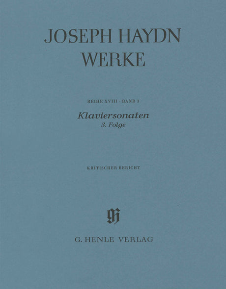 Haydn: Piano Sonatas - Volume 3