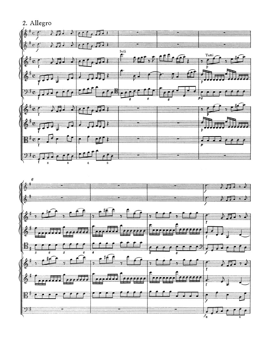 Handel: Concerto grosso in G Major, HWV 319, Op. 6, No. 1