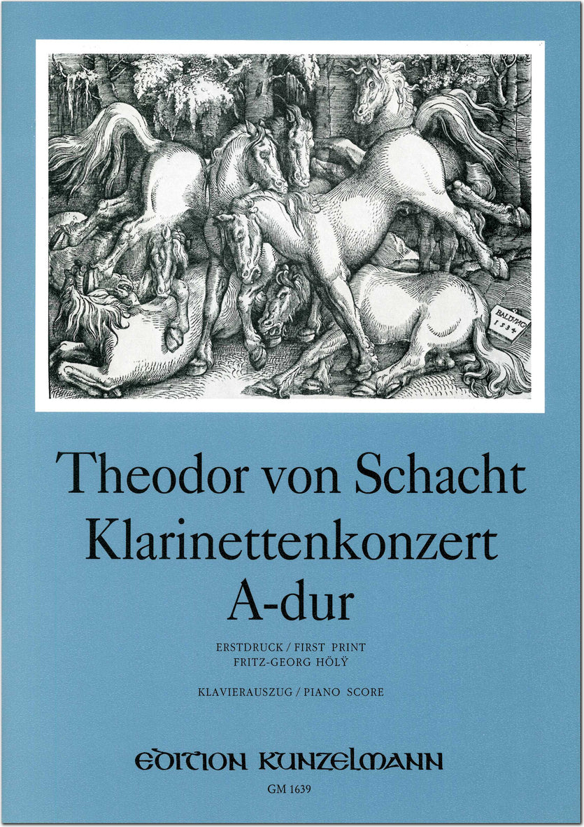 Schacht: Clarinet Concerto in A Major