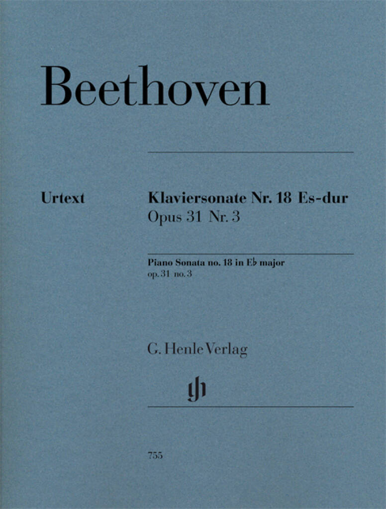 Beethoven: Piano Sonata No. 18 in E-flat Major, Op. 31, No. 3