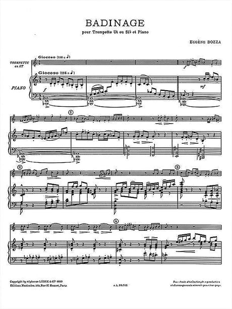 Bozza: Badinage