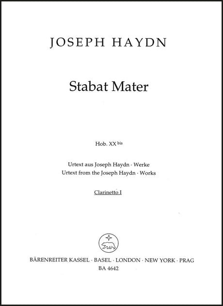 Haydn: Stabat Mater, Hob. XX bis