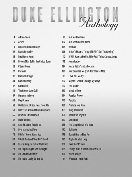 Duke Ellington Anthology