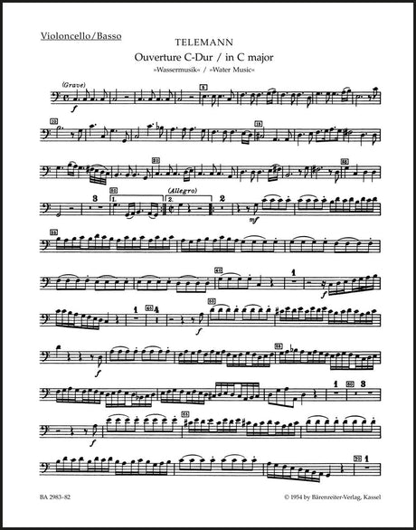 Telemann: Overture in C Major, TWV 55:C3