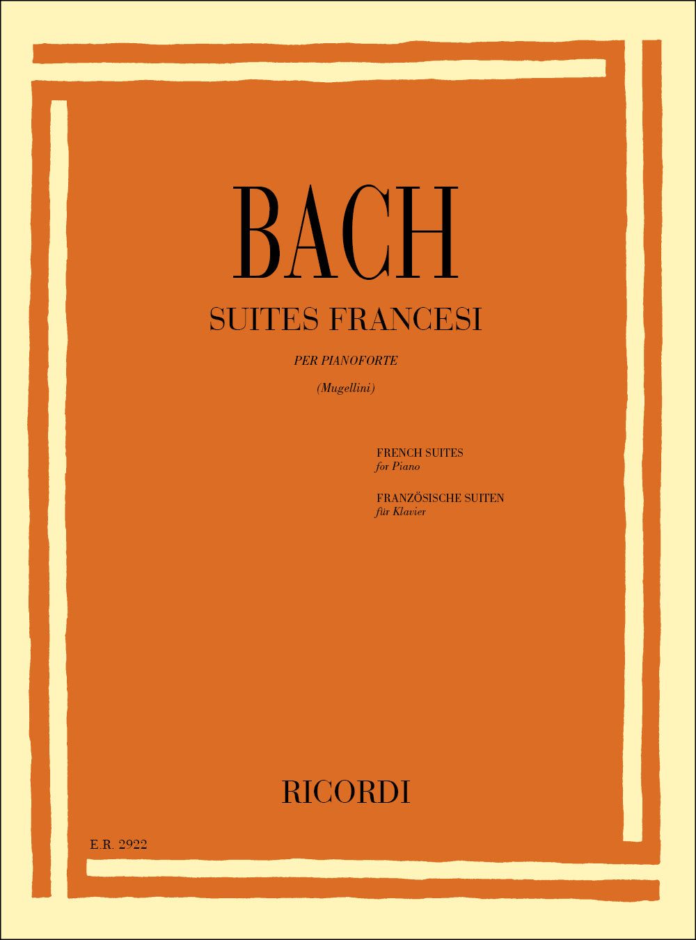 Bach: French Suites, BWV 812-817 – Ficks Music