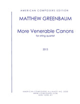 Greenbaum: More Venerable Canons