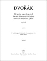 Dvořák: Slavonic Rhapsody in G Minor, B. 86, Op. 45, No. 2