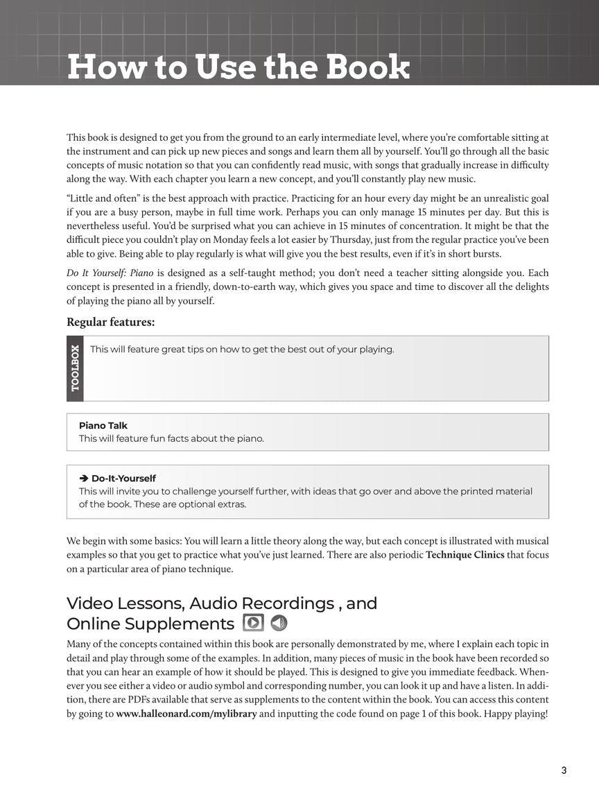 Do-It-Yourself Piano