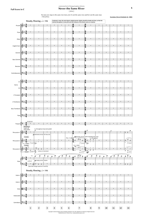 Stafylakis: Never the Same River