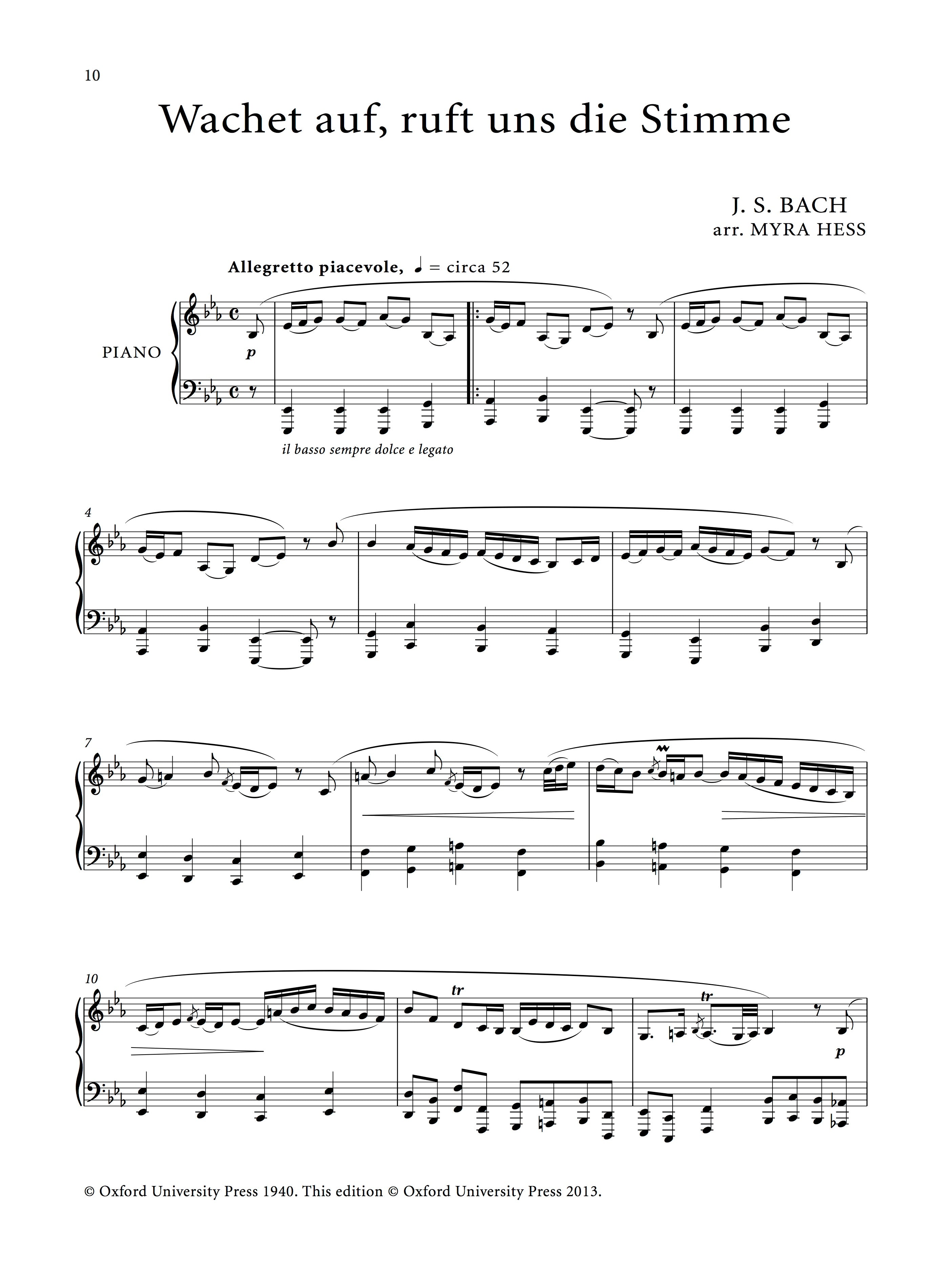 Bach Transcriptions for Piano – Ficks Music