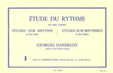 Dandelot: Étude du Rythme - Volume 1