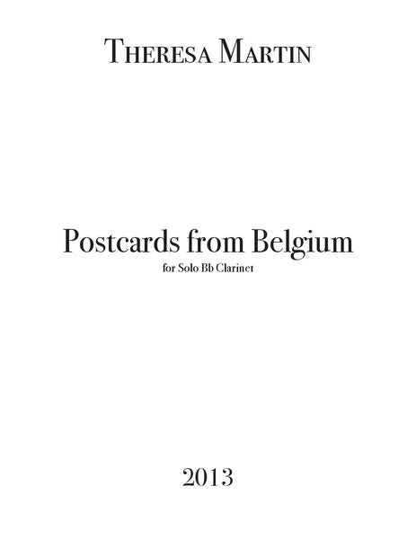 Martin: Postcards from Belgium