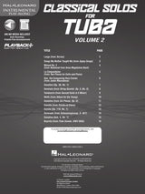 Classical Solos for Tuba (B.C.) - Volume 2