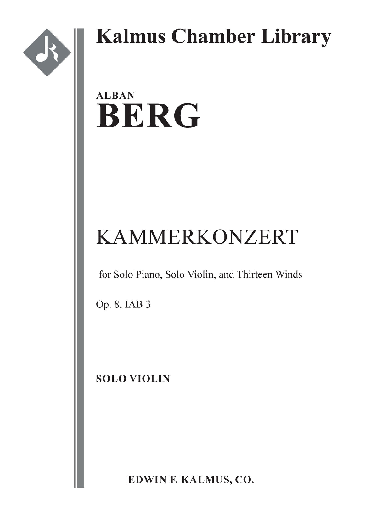 Berg: Kammerkonzert