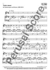 Pärt: Vater unser (arr. for children's choir & piano)