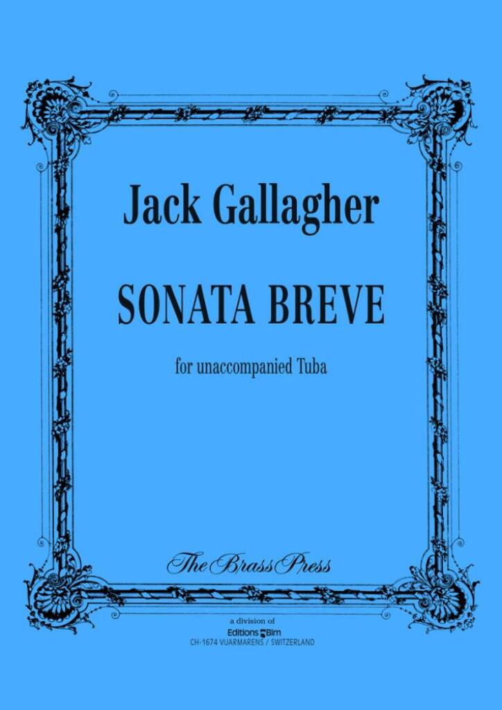 Gallagher: Sonata Breve (Version for Tuba)