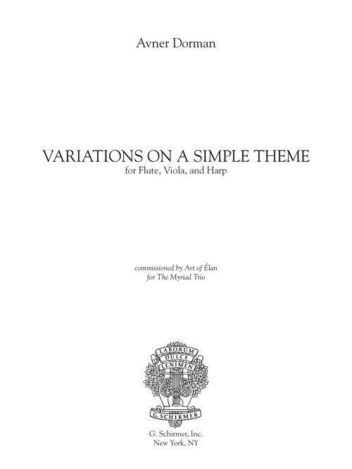 Dorman: Variations on a Simple Theme