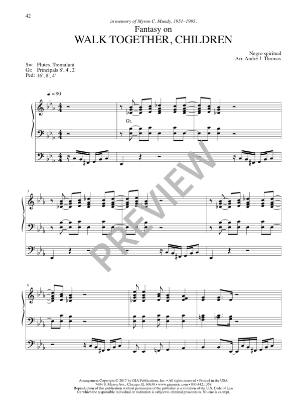 King of Kings - Volume 3 (Organ Music of Black Composers)