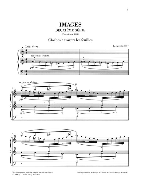 Debussy: Images - 2e série