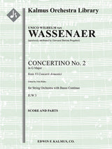 Wassenaer: Concertino No. 2 in G Major