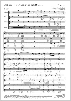 Bach: Gott, der Herr, ist Sonn and Schild, BWV 79