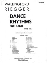 Riegger: Dance Rhythms, Op. 58a (Version for Concert Band)
