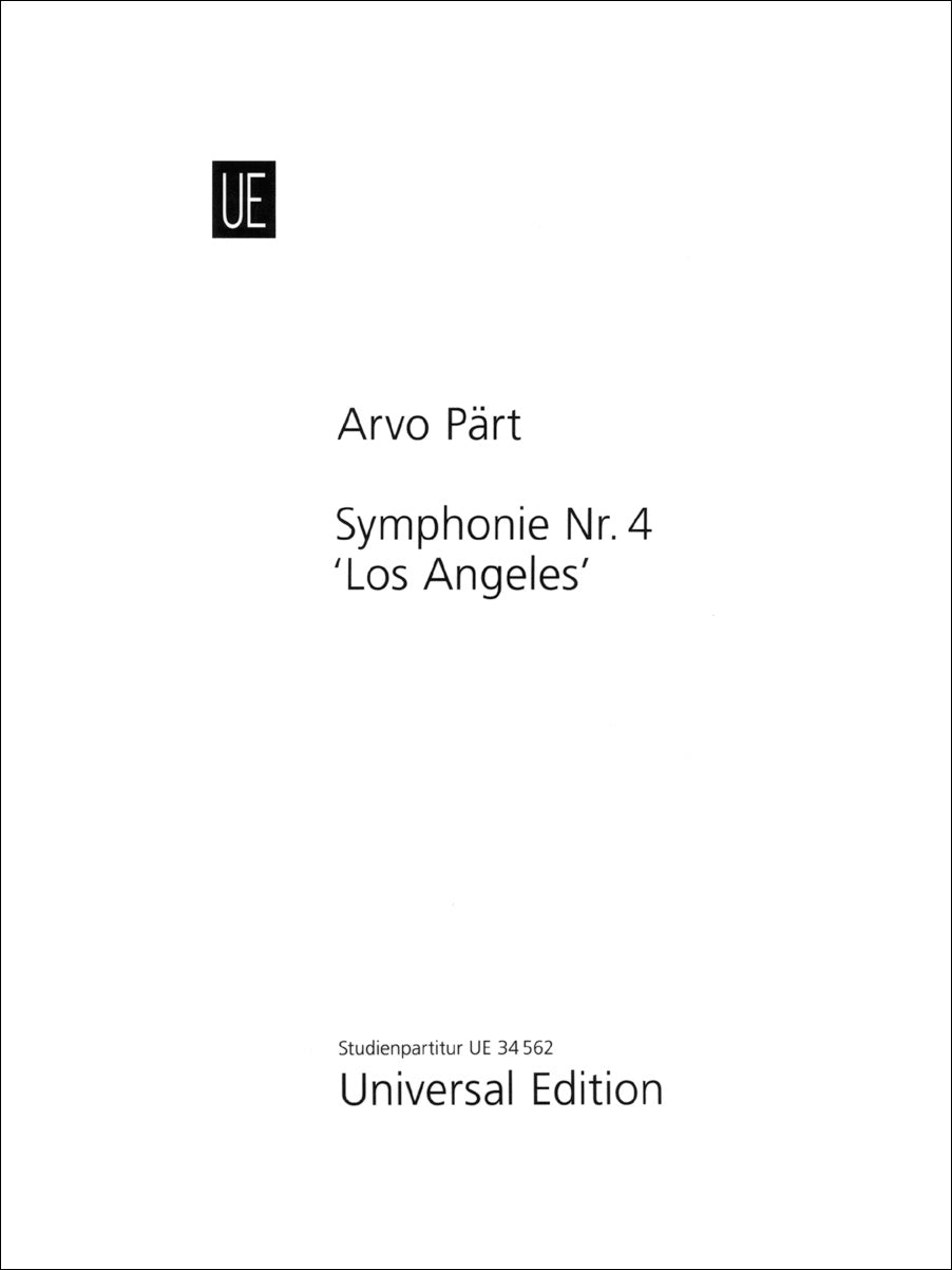Pärt: Symphony No. 4