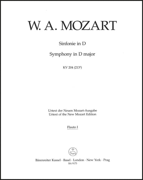 Mozart: Symphony in D Major