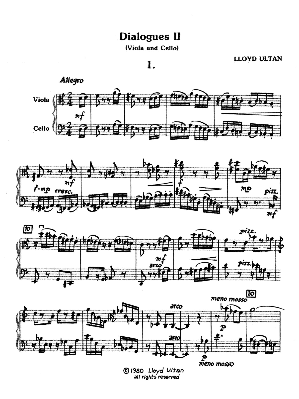 Ultan: Dialogues No. 2
