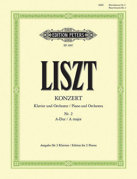 Liszt: Piano Concerto No. 2 in A Major, S. 125 – Ficks Music