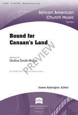 Bound for Canaan's Land (arr. for SATB)