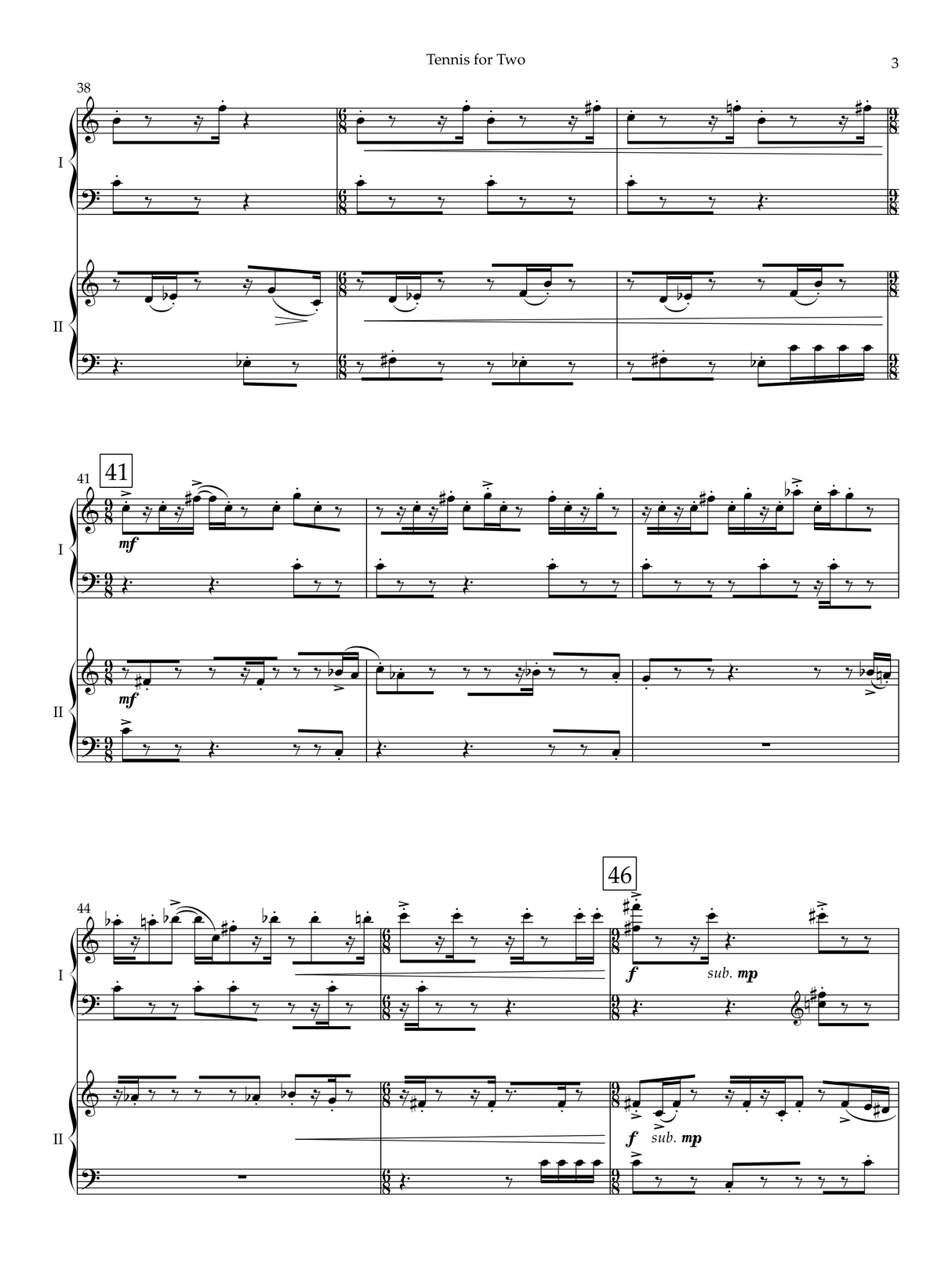 Browne: Tennis for Two