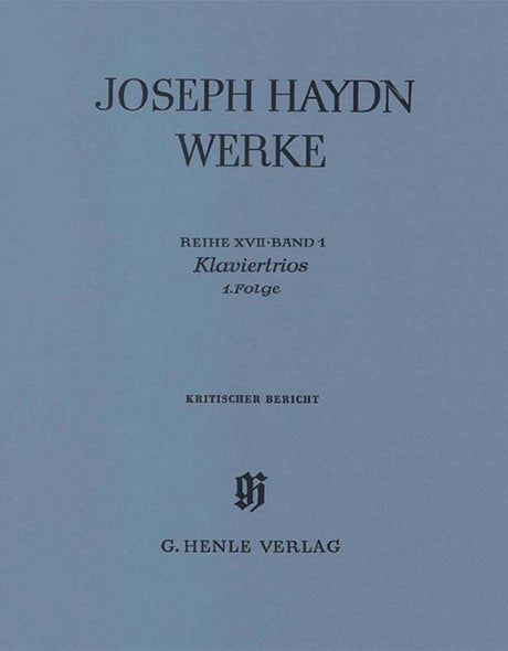 Haydn: Piano Trios - Volume 1