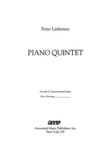Lieberson: Piano Quintet