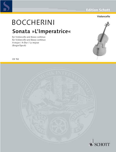 Boccherini: Cello Sonata in A Major, G. 13
