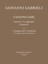 Gabrieli: Canzoni 1 & 2