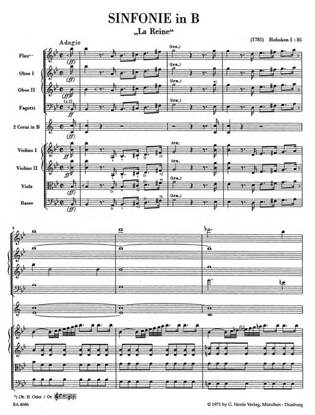 Haydn: Symphony in B-flat Major, Hob. I:85 "La Reine"
