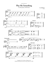 T.J. Anderson: Play Me Something