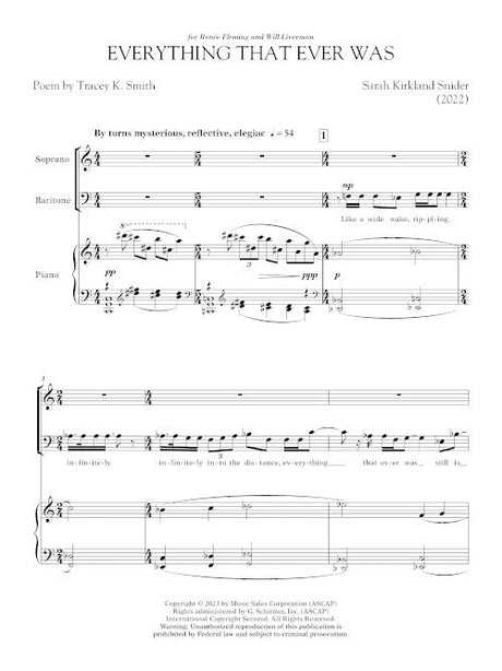 Snider: Everything That Ever Was