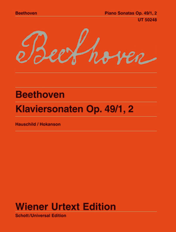 Beethoven: Piano Sonatas, Op. 49