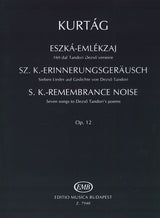 Kurtág: S.K. Remembrance Noise, Op. 12