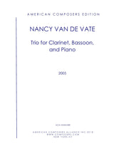 Van de Vate: Piano Trio (Version for Clarinet, Bassoon and Piano)