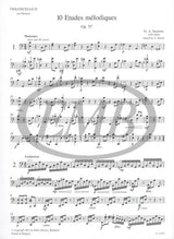 Kummer: 10 études mélodiques, Op. 57