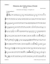 Schütz: Historia der Geburt Jesu Christi, SWV 435