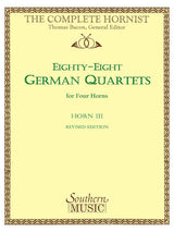 88 German Quartets (arr. for 4 horns)