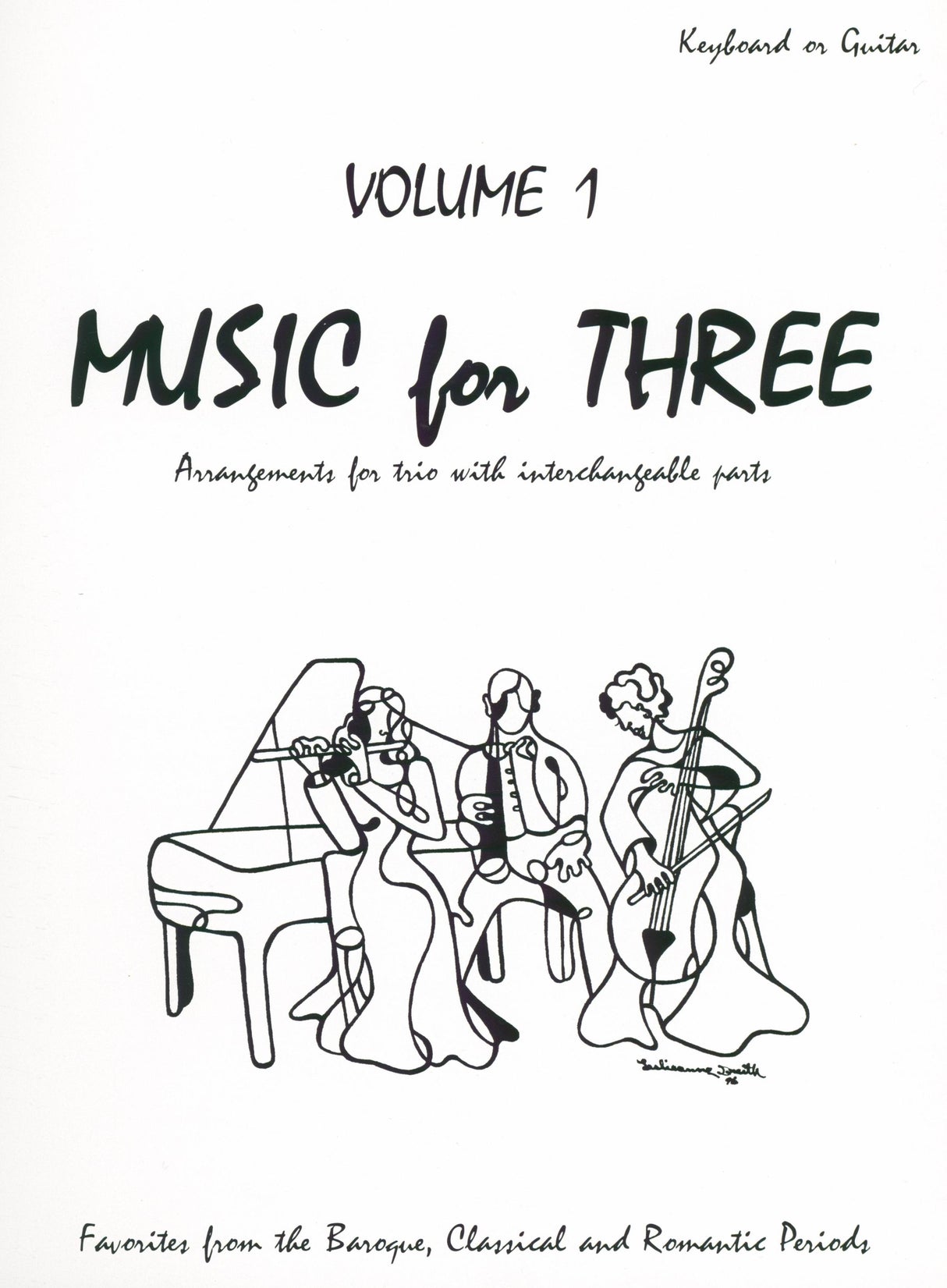 Music for Three - Volume 1 (for piano trio or mixed trio)