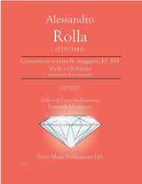 Rolla: Viola Concerto in B-flat Major, BI. 555