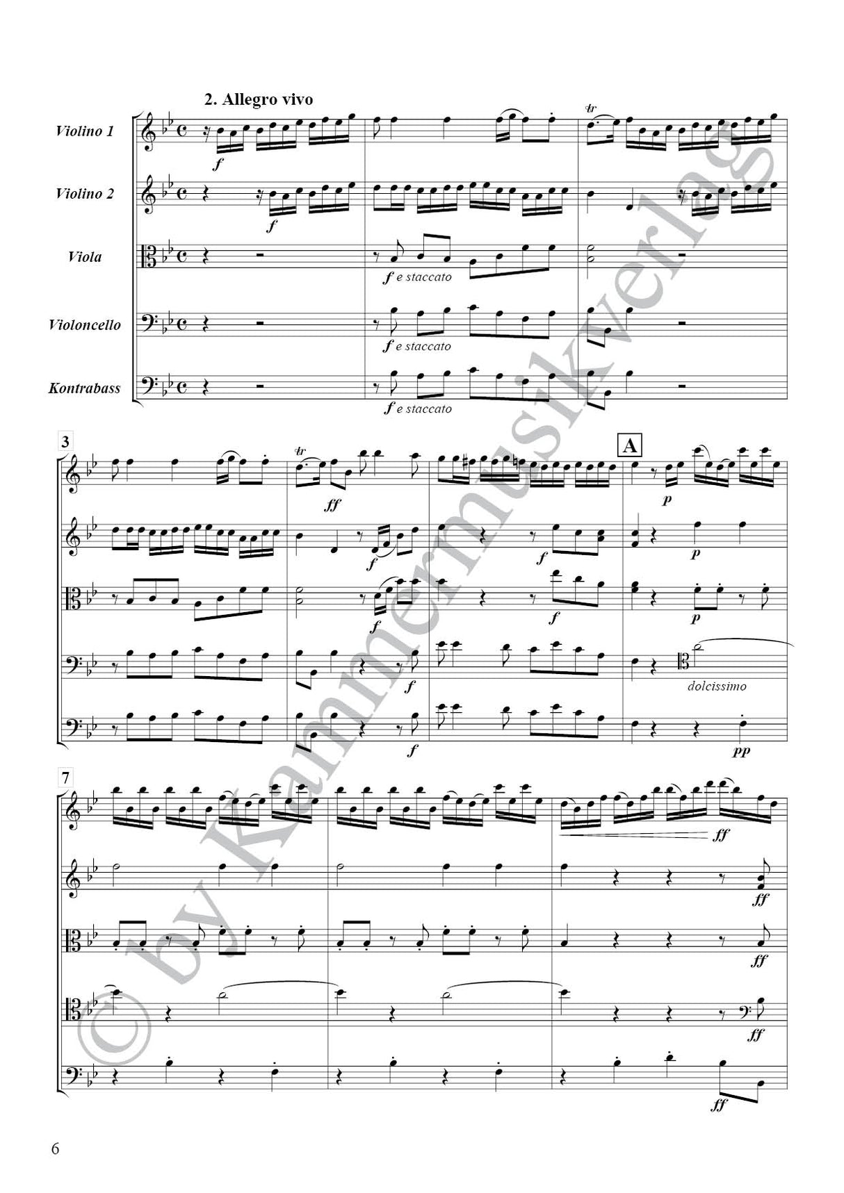 Boccherini: String Quintet No. 1 in B-flat Major, G 337, Op. 39, No. 1