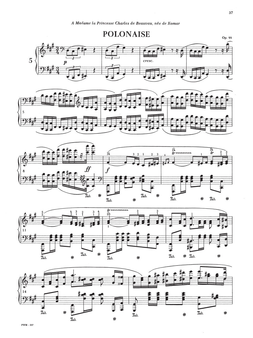 Chopin: Polonaises – Ficks Music
