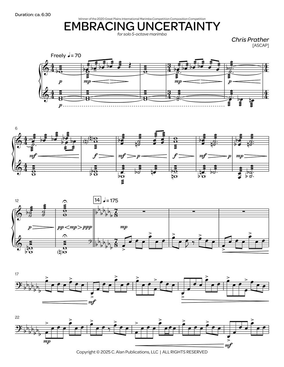 Prather: Embracing Uncertainty